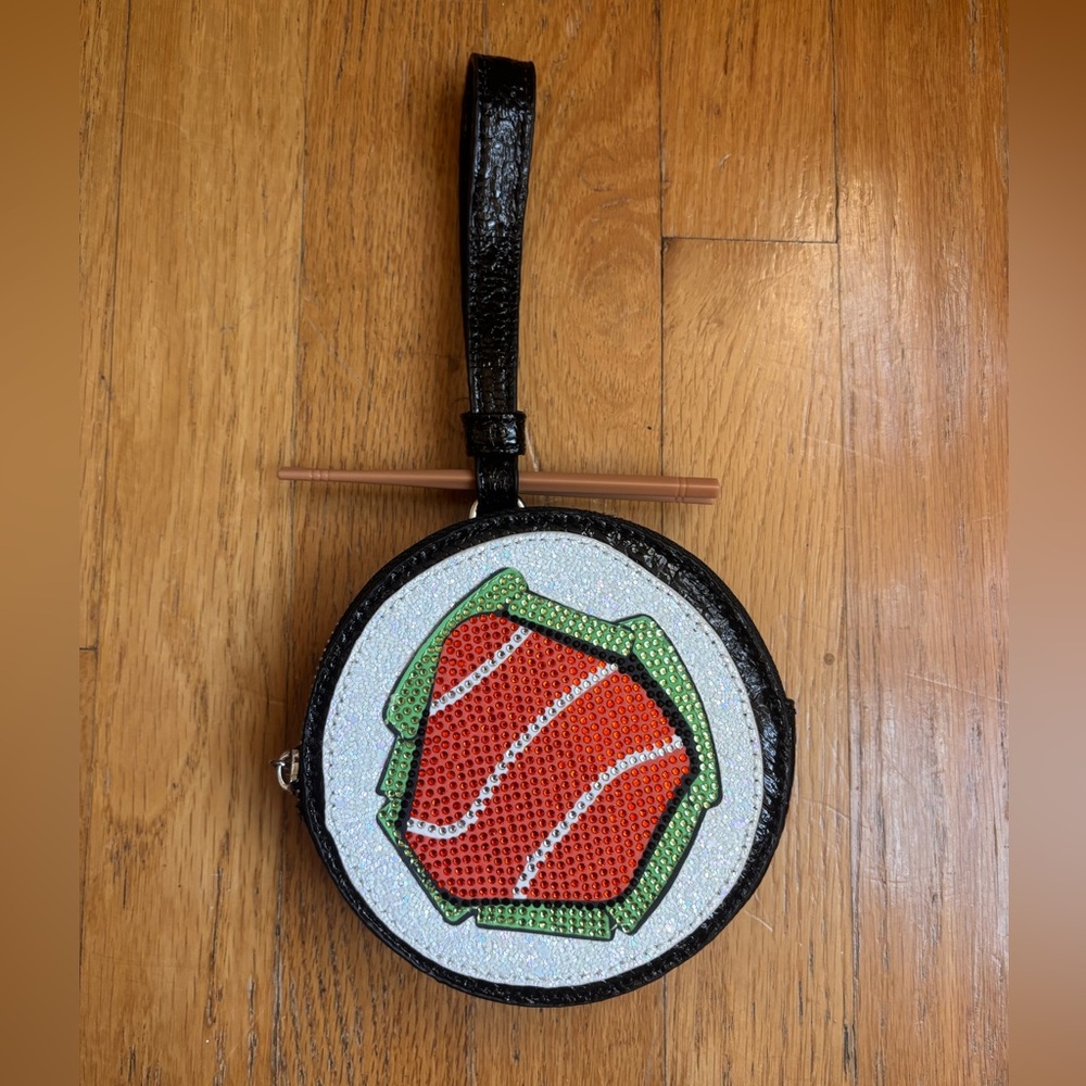 Dollskill Sushi Wristlet Novelty Clutch
